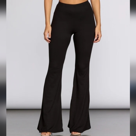 Windsor flare leg trouser pants - Picture 1 of 4